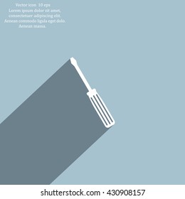 vector illustration of screwdriver