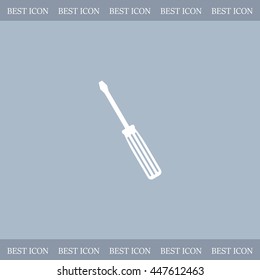 vector illustration of screwdriver