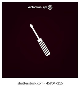 vector illustration of screwdriver