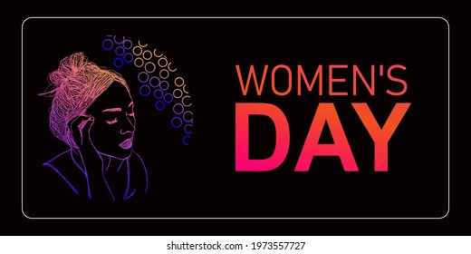 vector illustration scribble character day women's area