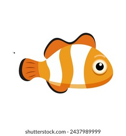 vector illustration of sea animal, sea.
