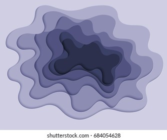 Vector illustration of sea bottom