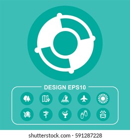 Vector Illustration Sea Icon