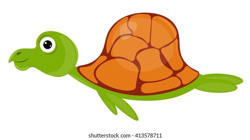  vector illustration sea turtle