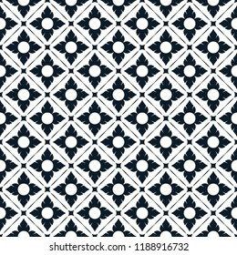 Vector illustration of seamless abstract floral, creative repeating line of texture for printing, wrapping, wallpaper, fabric, and textile.