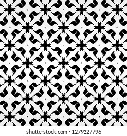 Vector illustration of seamless abstract floral, creative repeating line of texture for printing, wrapping, wallpaper, fabric, and textile. - Vector