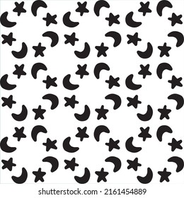 Vektorgrafik Nahtlose abstrakte geometrische, handgezeichnete Muster.