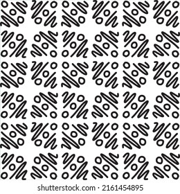 Vektorgrafik Nahtlose abstrakte geometrische, handgezeichnete Muster.