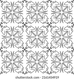 Vektorgrafik Nahtlose abstrakte geometrische, handgezeichnete Muster.