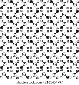 Vector illustration Seamless abstract geometric hand drawn pattern.