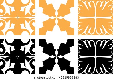 Vector illustration. Seamless abstract pattern. Minimalism. Tile pattern.