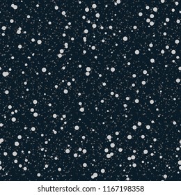 Vector illustration of seamless abstract polka dot pattern, creative repeating line of texture for printing, wrapping, wallpaper, fabric, and textile.