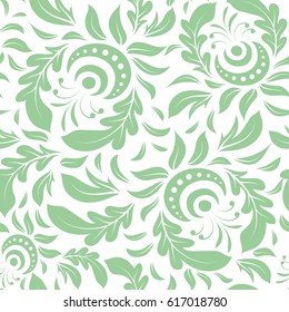 Vector illustration. Seamless abstract tribal pattern in neutral colors. Hand drawn ethnic texture, flight of imagination.