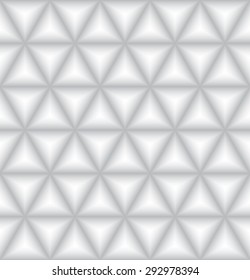 Vector illustration of seamless background from black and white  triangles