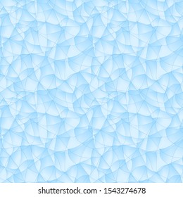 Vector illustration of a seamless background of blue bubbles foam soap
