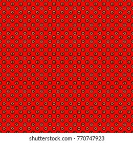 Vector illustration. Seamless background floral pattern. Abstract flowers in red, brown and orange colors.