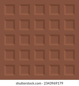 Vector illustration Seamless background pattern texture wafer waffle. Ice cream cone vector texture.