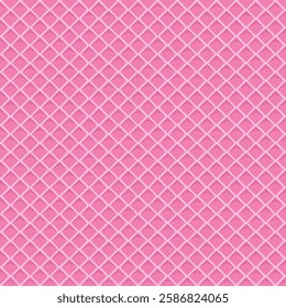 Vector illustration Seamless background pattern texture wafer waffle. Ice cream cone vector texture.