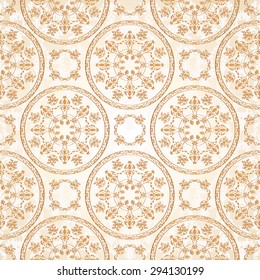 Vector illustration. Seamless background with repeated elements