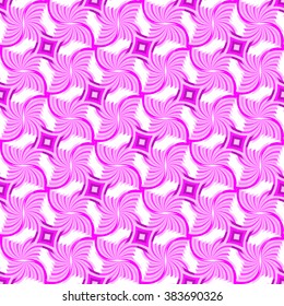 Vector Illustration. Seamless Beautiful Violet Geometric pattern. Suitable for textile, fabric and packaging