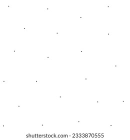 Vector Illustration Of Seamless Black Dot Pattern	