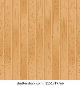 vector illustration seamless brown wooden floor texture plank background.abstract simple wood surface grain vertical panels pattern board wall.beige color vintage tone of veneer backdrop for design.