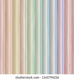 vector illustration seamless colorful wooden floor texture plank background.abstract simple wood surface grain vertical panels pattern board wall.pastel sweet tone of veneer backdrop for art design.