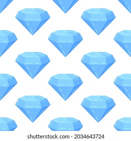 Vector illustration of a seamless diamond pattern. 