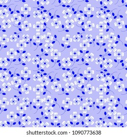 Vector illustration of a seamless floral pattern in winter for Happy New Year,happy birthday and Merry Christmas cards.