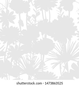 Vector illustration of a seamless floral pattern in spring for Wedding, anniversary, birthday and party. Design for banner, poster, card, invitation and scrapbook, hawai tropical, flower edible
