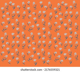 Vector illustration of a seamless floral pattern with cute birds in spring for Wedding, anniversary, birthday and party. Design for banner, poster, card, invitation and scrapbook
