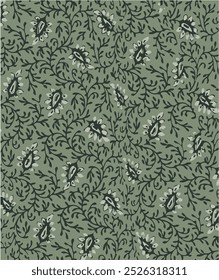 Vector illustration of a seamless floral pattern