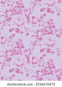 Vector illustration of a seamless floral pattern in spring for Wedding, anniversary, birthday and party. Design for banner, poster, card, invitation and scrapbook