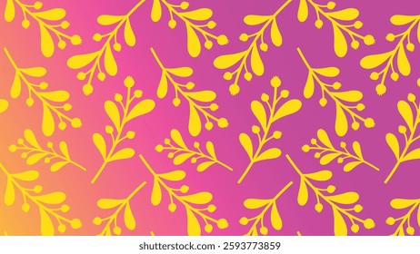 Vector illustration of a seamless floral pattern in spring for Wedding, anniversary, birthday and party. Design for banner, poster, card, invitation and scrapbook