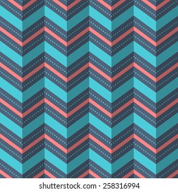 Vector illustration of seamless geometric abstract pattern