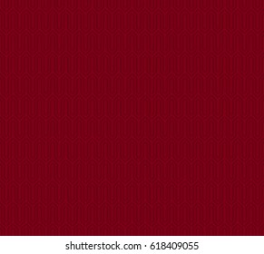 Vector Illustration of a Seamless Geometric Background in Burgundy