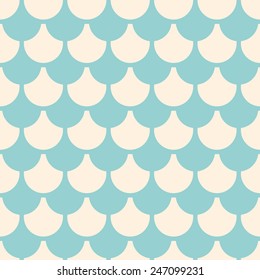 Vector illustration of seamless geometric pattern