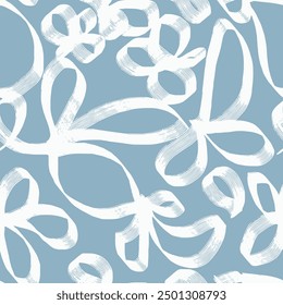Vector illustration. Seamless geometric  patterns on a light milky white background. Textile printing, fabric design, packaging,