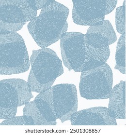Vector illustration. Seamless geometric  patterns on a light milky white background. Textile printing, fabric design, packaging,