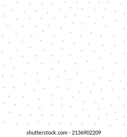 Ilustración Vectorial Del Patrón De Punto Pequeño Verde Sin Marea En Fondo Blanco