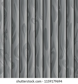 vector illustration seamless grey wooden floor texture plank background.abstract simple wood surface grain vertical panels pattern board wall.new plastic,aluminum,metal or veneer backdrop for design.