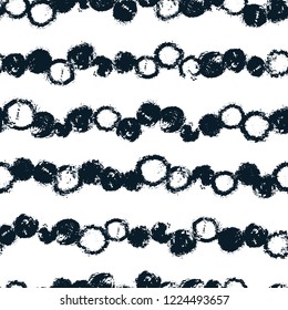 Vector illustration of seamless hand draw dot, creative repeating of texture for printing, wrapping, wallpaper, fabric, and textile.