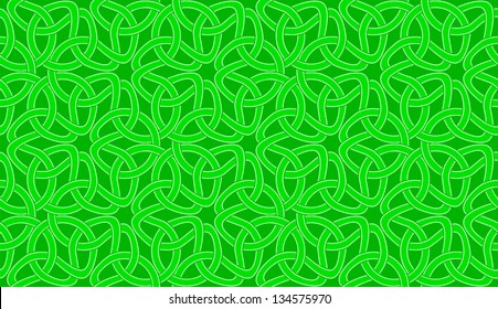 vector illustration of a seamless knot pattern