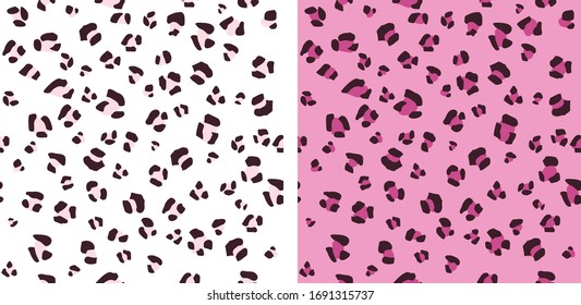 Vektorillustration-Illustration nahtloser Leopardenmuster
