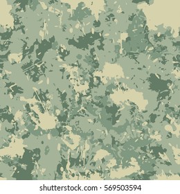 vector illustration of seamless military camouflage pattern. EPS
