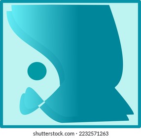 vector illustration of seamless object with small circle good for logo.