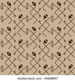 Vector illustration. Seamless pattern.