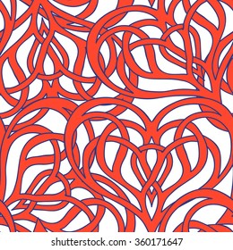 Vector illustration of seamless pattern