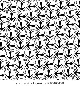 Vector illustration of seamless pattern , Abstract geometric background. Pattern for cover design