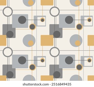 Vector illustration of seamless pattern , Abstract geometric background. Pattern for cover design